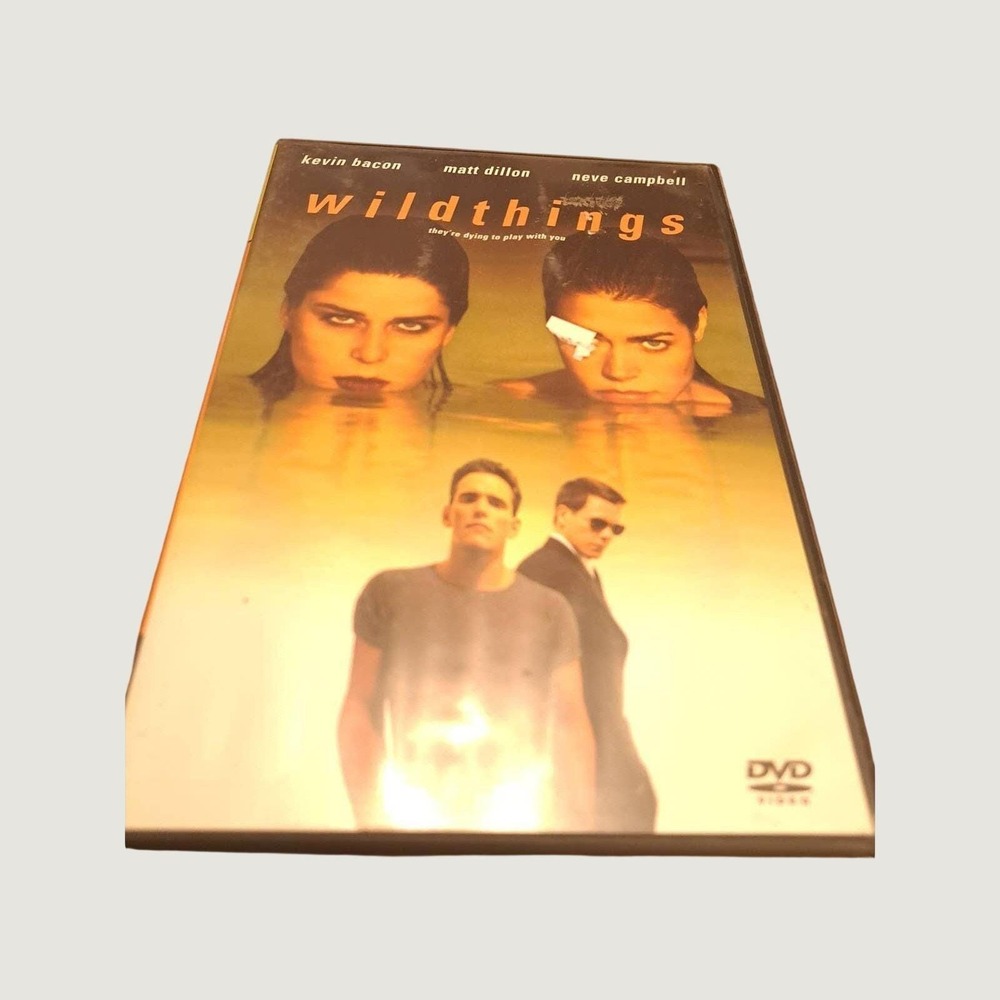 Vtg Columbia Pictures Wild Things DVD 1998 Thriller Movie Full Screen